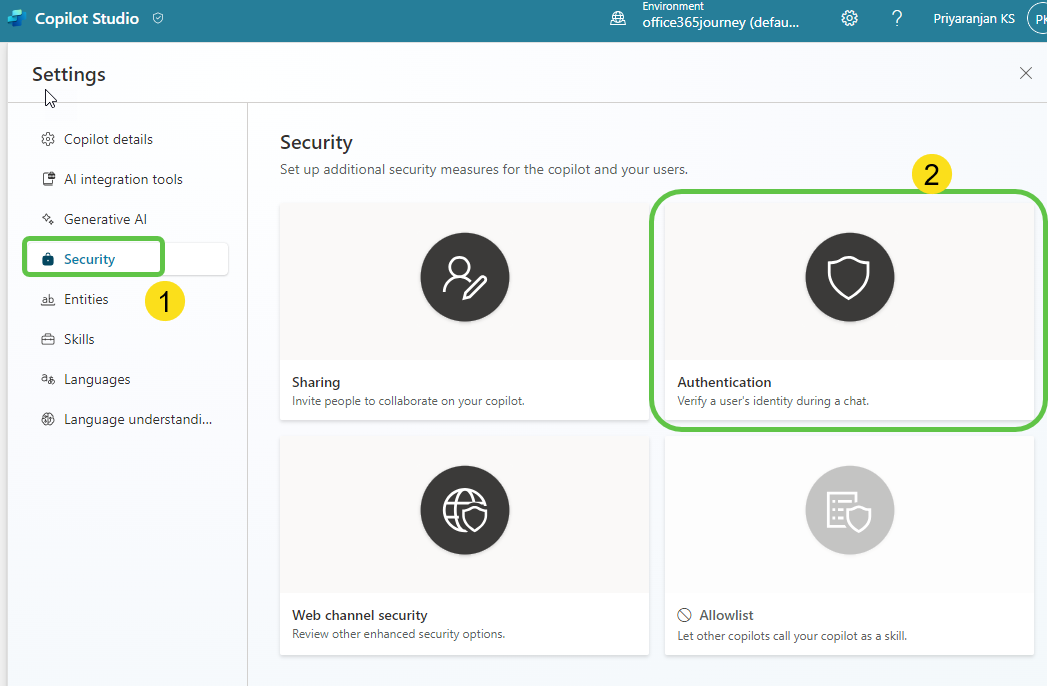 Authentication